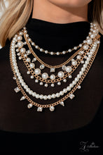 Load image into Gallery viewer, Open Door Jewelry - Aristocratic - Gold  - Paparazzi Accessories

