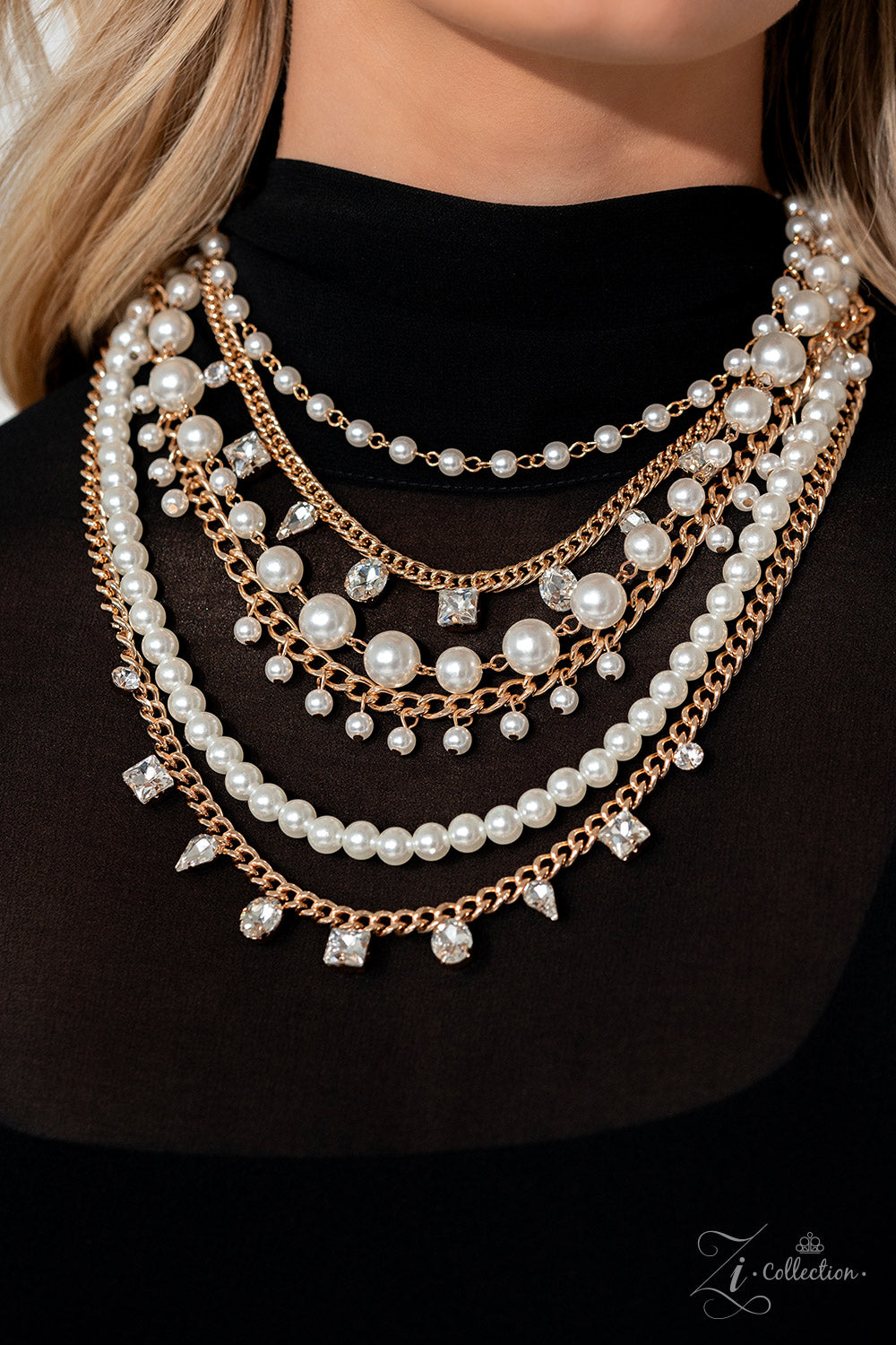 Open Door Jewelry - Aristocratic - Gold  - Paparazzi Accessories