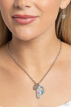 Load image into Gallery viewer, Open Door Jewelry - Hopeful Hallmark - Multi Necklace - Paparazzi Accessories
