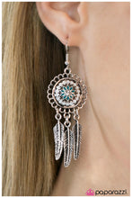 Load image into Gallery viewer, five-dollar-jewelry-not-all-who-wander-blue-paparazzi-accessories
