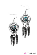 Load image into Gallery viewer, Open Door Jewelry - Not All Who Wander... - Blue Ring - Paparazzi Accessories
