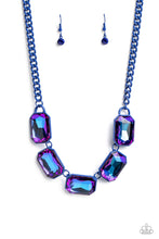 Load image into Gallery viewer, five-dollar-jewelry-emerald-city-couture-blue-necklace-paparazzi-accessories
