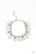 Load image into Gallery viewer, five-dollar-jewelry-dreamy-discs-blue-bracelet-paparazzi-accessories
