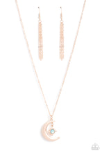 Load image into Gallery viewer, five-dollar-jewelry-stellar-sway-rose-gold-paparazzi-accessories
