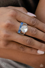 Load image into Gallery viewer, Open Door Jewelry - Balanced Bravura - Blue Ring - Paparazzi Accessories
