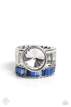 Load image into Gallery viewer, five-dollar-jewelry-balanced-bravura-blue-ring-paparazzi-accessories
