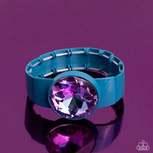 Load image into Gallery viewer, Open Door Jewelry - Exaggerated Ego - Blue Bracelet - Paparazzi Accessories
