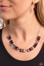 Load image into Gallery viewer, Open Door Jewelry - Elite Emeralds - Red Necklace - Paparazzi Accessories
