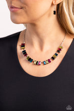 Load image into Gallery viewer, Open Door Jewelry - Elite Emeralds - Black Necklace - Paparazzi Accessories
