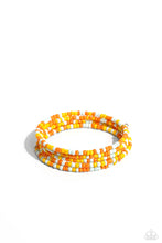 Load image into Gallery viewer, five-dollar-jewelry-coiled-candy-yellow-bracelet-paparazzi-accessories
