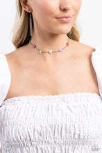 Load image into Gallery viewer, Open Door Jewelry - FLYING in Wait - Multi Necklace - Paparazzi Accessories
