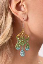 Load image into Gallery viewer, Open Door Jewelry - Chandelier Command - Multi Earrings - Paparazzi Accessories
