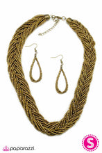 Load image into Gallery viewer, Open Door Jewelry - All You BEAD Is Love - Brass Necklace - Paparazzi Accessories
