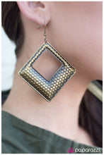 Load image into Gallery viewer, five-dollar-jewelry-down-under-brass-earrings-paparazzi-accessories
