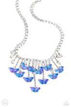 Load image into Gallery viewer, five-dollar-jewelry-majestic-metamorphosis-blue-necklace-paparazzi-accessories
