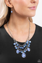 Load image into Gallery viewer, Open Door Jewelry - Dewy Disposition - Blue Necklace - Paparazzi Accessories
