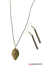 Load image into Gallery viewer, Open Door Jewelry - The Sky Is Falling - Brass Necklace - Paparazzi Accessories
