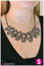 Load image into Gallery viewer, five-dollar-jewelry-take-a-bow-black-8116-paparazzi-accessories
