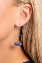 Load image into Gallery viewer, Open Door Jewelry - Charm of the Century - Blue Earrings - Paparazzi Accessories
