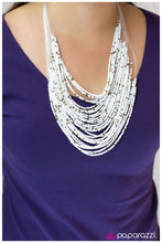 Load image into Gallery viewer, five-dollar-jewelry-cherokee-falls-white-necklace-paparazzi-accessories
