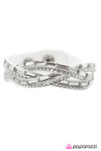 Load image into Gallery viewer, Open Door Jewelry - The Wow Factor - White Bracelet - Paparazzi Accessories

