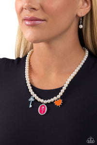 Open Door Jewelry - Charming Collision - Multi Necklace - Paparazzi Accessories