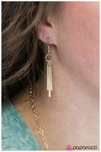Load image into Gallery viewer, Open Door Jewelry - Keep Me Hanging On - Gold Necklace - Paparazzi Accessories
