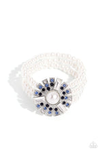 Load image into Gallery viewer, five-dollar-jewelry-gifted-gatsby-blue-bracelet-paparazzi-accessories
