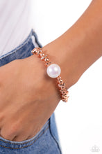 Load image into Gallery viewer, Open Door Jewelry - Chiseled Class - Copper Bracelet - Paparazzi Accessories
