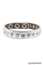 Load image into Gallery viewer, Open Door Jewelry - No Glitz, No Glory - Silver Bracelet - Paparazzi Accessories
