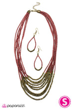 Load image into Gallery viewer, Open Door Jewelry - Time To Tango - Red Necklace - Paparazzi Accessories
