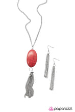 Load image into Gallery viewer, Open Door Jewelry - Born to Ride - Red Necklace - Paparazzi Accessories
