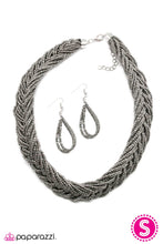 Load image into Gallery viewer, Open Door Jewelry - All You BEAD Is Love - Silver Necklace - Paparazzi Accessories

