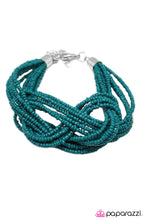 Load image into Gallery viewer, Open Door Jewelry - Another Round Of Applause - Blue Bracelet - Paparazzi Accessories
