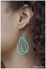 Load image into Gallery viewer, Open Door Jewelry - KNOT So Fast - Blue Necklace - Paparazzi Accessories
