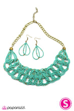 Load image into Gallery viewer, Open Door Jewelry - KNOT So Fast - Blue Necklace - Paparazzi Accessories
