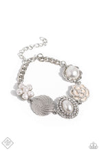 Load image into Gallery viewer, five-dollar-jewelry-cultivated-charm-white-bracelet-paparazzi-accessories
