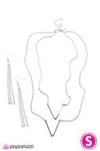 Load image into Gallery viewer, Open Door Jewelry - Let It V Necklace - Paparazzi Accessories
