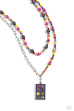 Load image into Gallery viewer, five-dollar-jewelry-curated-collision-silver-necklace-paparazzi-accessories
