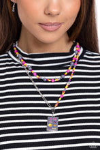 Load image into Gallery viewer, Open Door Jewelry - Curated Collision - Silver Necklace - Paparazzi Accessories
