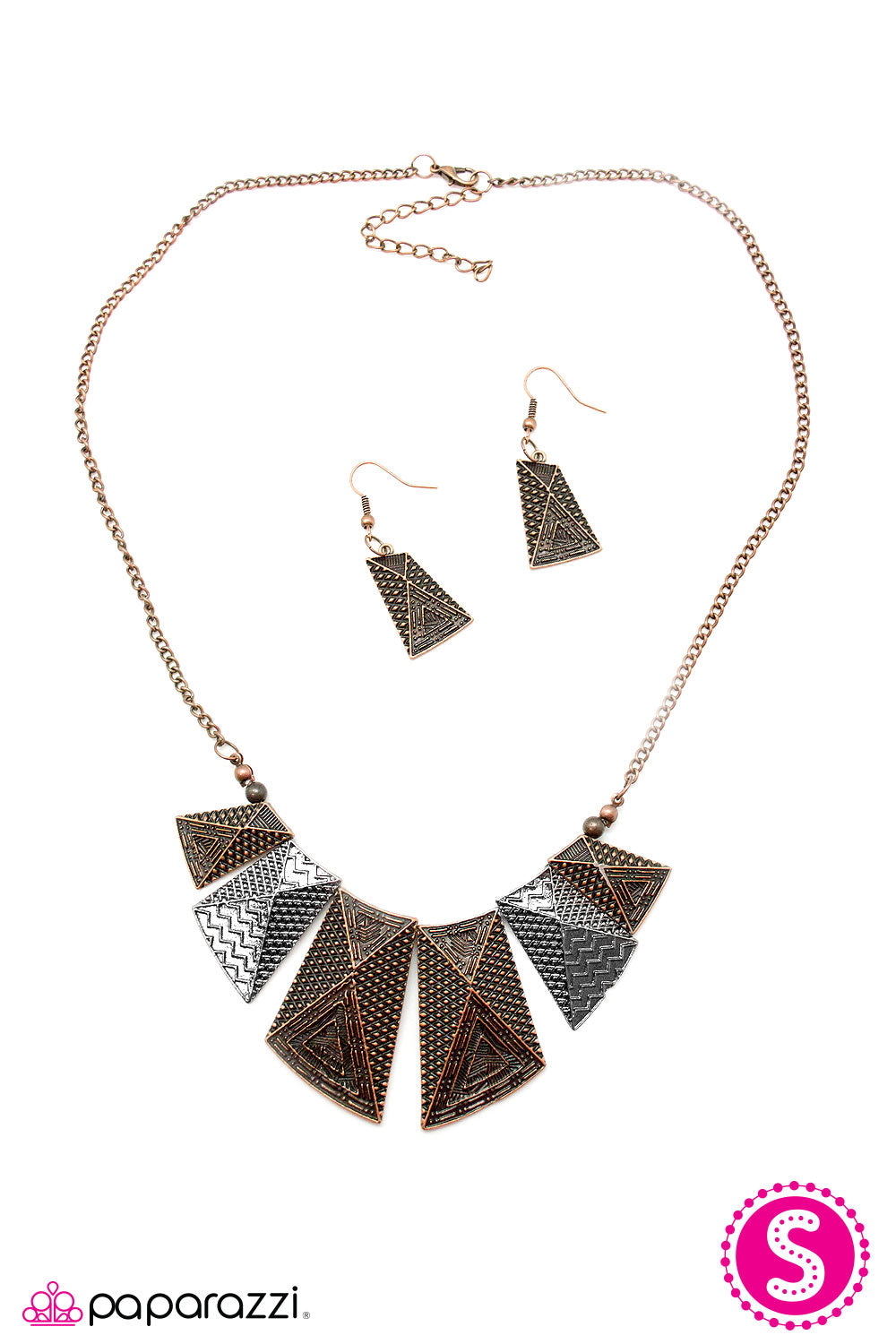 Open Door Jewelry - The Wild Kingdom - Copper Necklace - Paparazzi Accessories