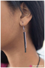Load image into Gallery viewer, Open Door Jewelry - True Grit- Black Necklace - Paparazzi Accessories

