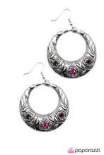 Load image into Gallery viewer, Open Door Jewelry - Blooming Borders - Multi Earrings - Paparazzi Accessories
