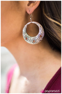 five-dollar-jewelry-blooming-borders-brown-earrings-paparazzi-accessories