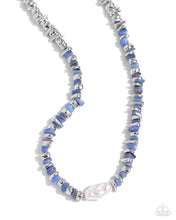 Load image into Gallery viewer, five-dollar-jewelry-seasonal-socialite-blue-necklace-paparazzi-accessories
