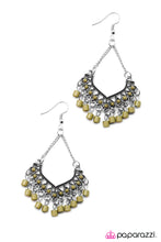 Load image into Gallery viewer, Open Door Jewelry - On A Magic Carpet Ride - Green Earrings - Paparazzi Accessories
