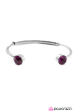 Load image into Gallery viewer, Open Door Jewelry - Downtown Style - Purple Bracelet - Paparazzi Accessories
