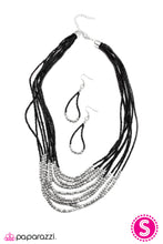 Load image into Gallery viewer, Open Door Jewelry - Time To Tango - Black Necklace - Paparazzi Accessories

