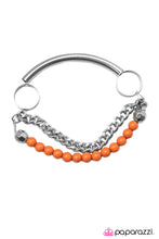 Load image into Gallery viewer, Open Door Jewelry - Wined and Dined - Orange Bracelet - Paparazzi Accessories
