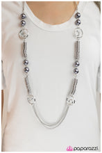 Load image into Gallery viewer, five-dollar-jewelry-break-from-the-norm-silver-necklace-paparazzi-accessories
